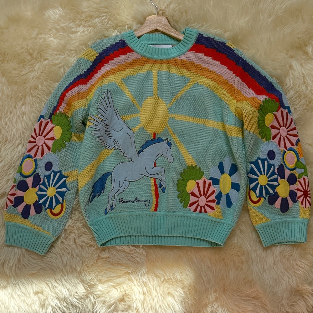 House of Sunny Multicolor Pegasus Sweater